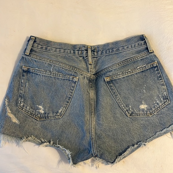 AGOLDE JEAN SHORTS SZ 27 - Picture 2 of 3